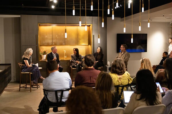 Lila Allen, David Rau, Holly Hayden Taylor, Jennifer Daniels and Mark Olthoff