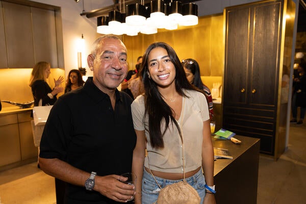 Walid Nagi and Amina Howedy