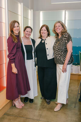 BOH’s Kaitlin Petersen, Benjamin Moore’s Lauren Corbin, and NKBA’s Kelly Buchsbaum and Kristin Shechter