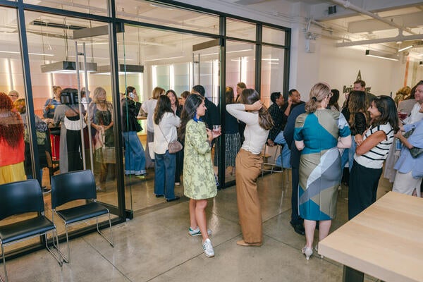 More than 30 of the NYDC’s design ambassadors attended the luncheon