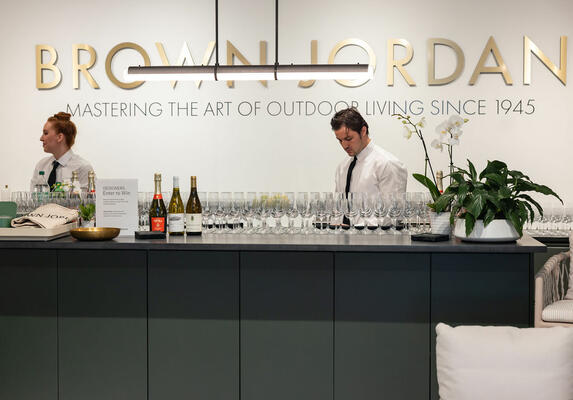 Cocktails were served after the talk