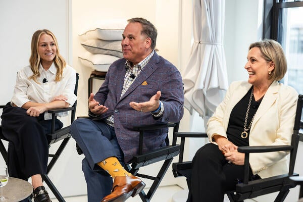 Victoria Sass, John Cialone and Kristen Rivoli