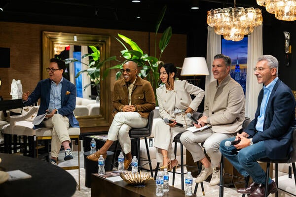 Dennis Scully, Corey Damen Jenkins, Vanessa Deleon, Edwin van der Gun and Josh Romm