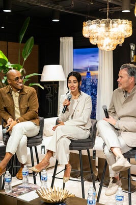 Corey Damen Jenkins, Vanessa Deleon and Edwin van der Gun