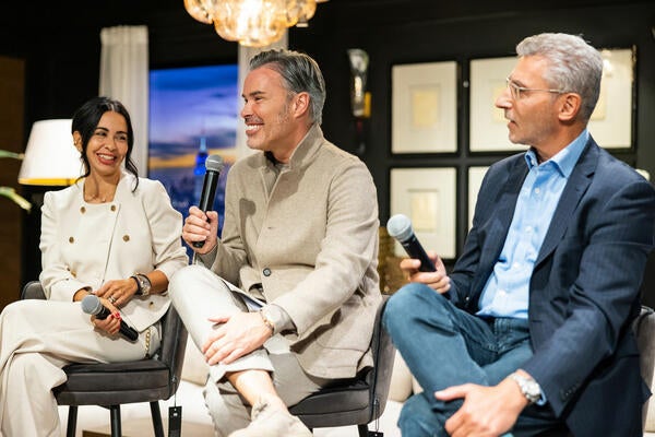 Vanessa Deleon, Edwin van der Gun and Josh Romm