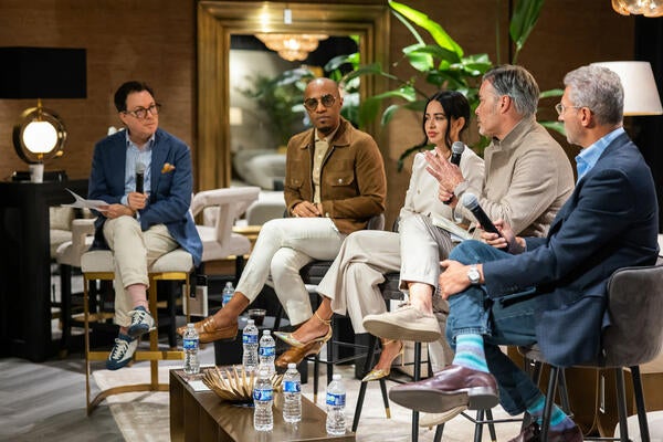 Dennis Scully, Corey Damen Jenkins, Vanessa Deleon, Edwin van der Gun and Josh Romm