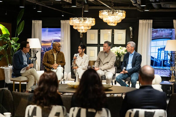 Corey Damen Jenkins, Vanessa Deleon, Edwin van der Gun and Josh Romm