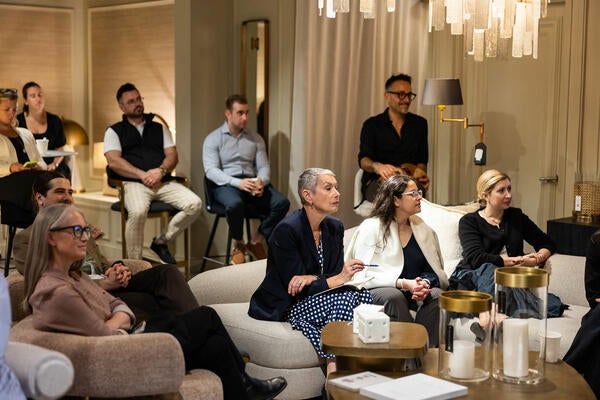 More than 50 guests attended the event