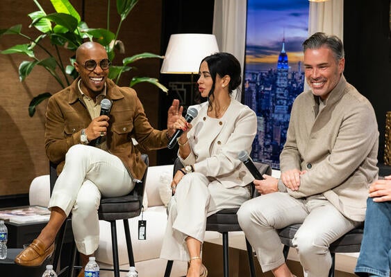 Corey Damen Jenkins, Vanessa Deleon and Edwin van der Gun