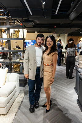 Fabian Mazenett and Niki Cheng