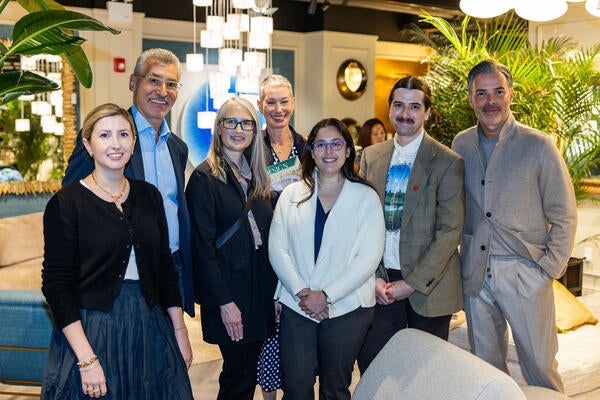 Josh Romm and representatives from The Met