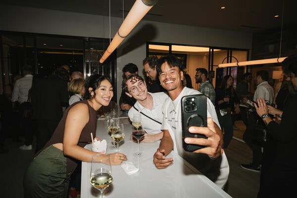 Selena Compos, Bryor Lewis and Jonny Lim