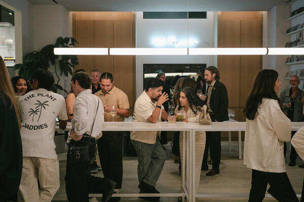 Guests explore Amuneal’s Los Angeles showroom