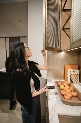 Guests explore Amuneal’s Los Angeles showroom