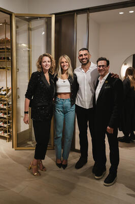 Kim Kamens, Brittany and Ben Hakimfar, Adam Kamens