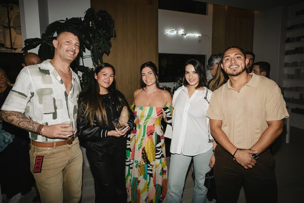 Nathan Stiers, Alysia Caparros, Michaela Landau, Kristina Khersonsky and Javi Galban