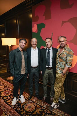 Thomas Diehl, Benjamin Soleimani,  Matteo De Paolis and Martyn Lawrence Bullard