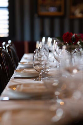 12 designers attended the intimate dinner