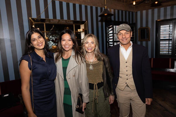 Tina Ramchandani, Christina Kim, Carla Regina Zajac and Massimo Scarfone