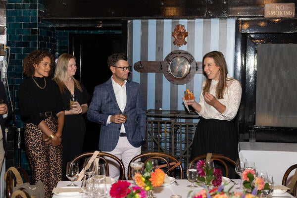 BOH’s Kaitlin Petersen welcomes guests