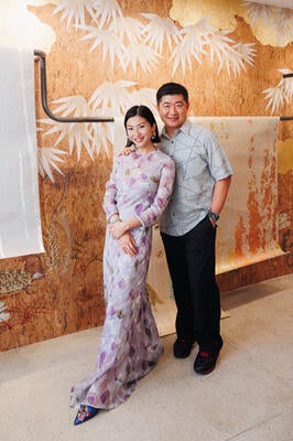 Laura Cheung Wolf and Jiun Ho