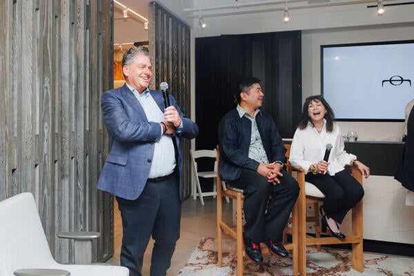Jiun Ho's Cliff Caplan welcomes guests