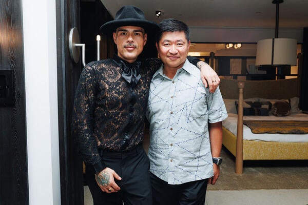 Jose Villanueva and Jiun Ho