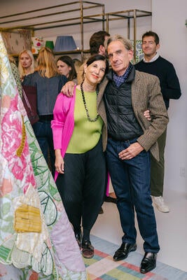 Michal Silver and Robert Rufino