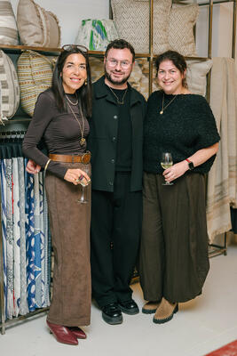 Elizabeth Blitzer, Joseph Mazzarelli and Orli Ben-Dor