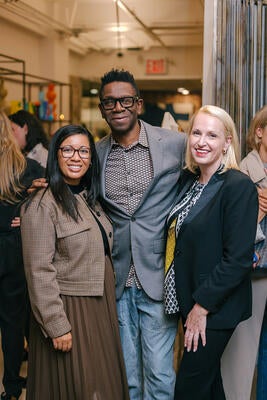 Tiffany Young, Rayman Boozer and Romina Fontana