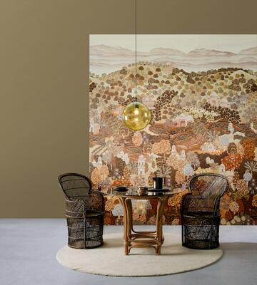 Sundara draws inspiration from Rajasthan in a detailed design with a luxurious fil-à-fil finish