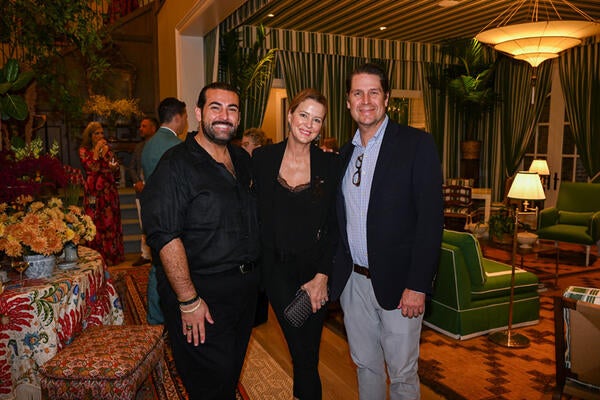 Brendan Von Enck with Anne and Steve Puricelli