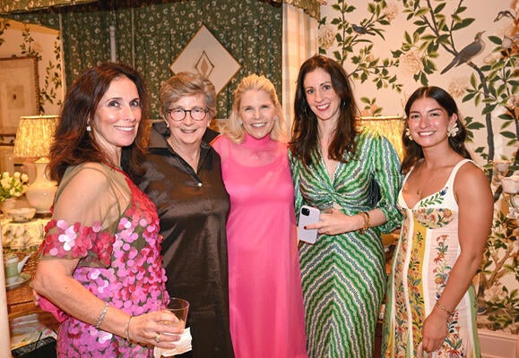 From left: Lindsey Waldrep, Laura Holland and Kim Scodro, with Jacqueline Aleman (right)