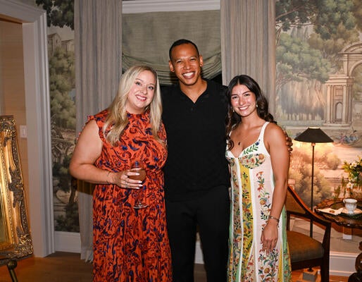 Sydney Wells, DuVäl Reynolds and Jacqueline Aleman