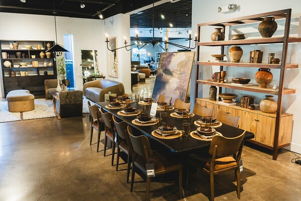 A step inside the Four Hands flagship showroom in Austin