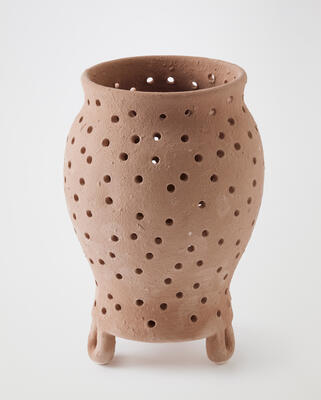 Yassine candleholder (small, Rose)