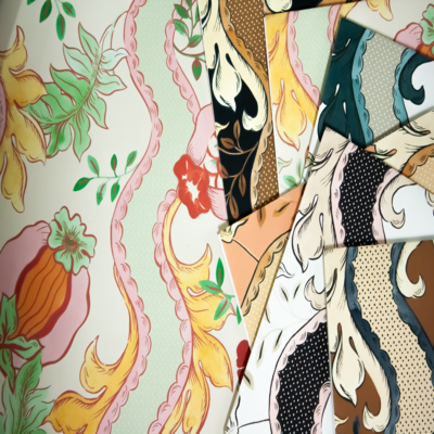 James Malone Voltaire wallcoverings