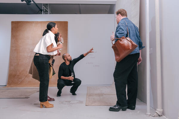 Guests engaged with the striking displays