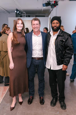 Betsy Meenan, Mark Haysman and Tione Trice