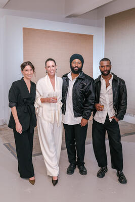 From left, Stephanie Waterman, Jodie Fried and Tione Trice