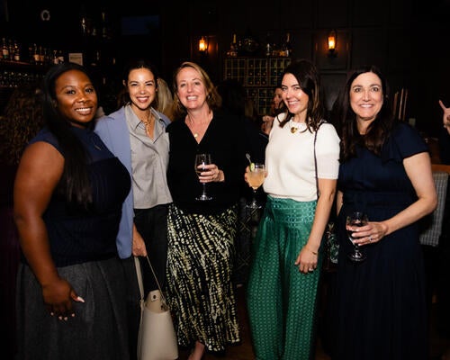 Ashley Ross, Jess Ebert and Kerry Moser, Susie Novak and Lainey Hollis