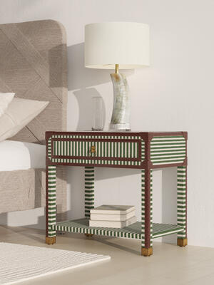 Edward nightstand, Jayceon king bed, Aiden table lamp