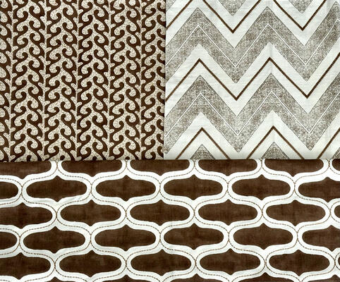 Patterns in Teak Brown