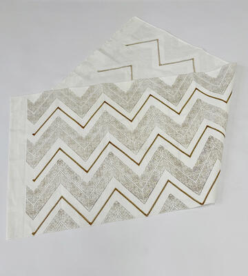 Union Square fabric in Teak Brown