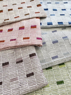 Tanjore 60% linen 40% cotton fabric