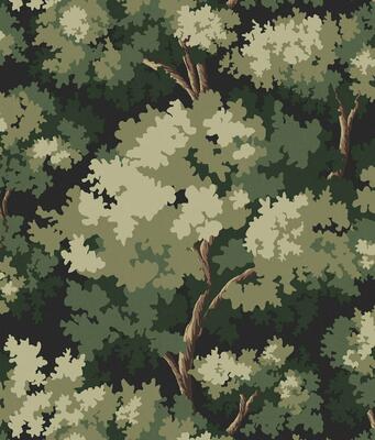 Great Oak wallpaper in Night from the Fable collection (MKS073-NI-Roll)