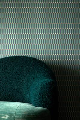 Axis wallpaper in Nautical from the Petite Prints collection (MKS051-NA-Roll)