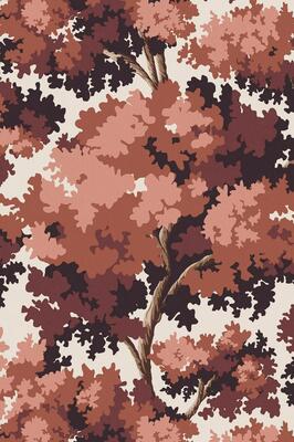 Great Oak wallpaper in Autumn from the Fable collection (MKS073-AU-Roll)