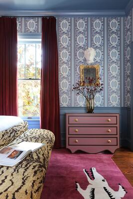 Madame chest, Jules bench and El Royale rug