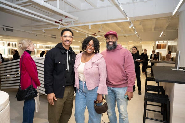 Byron Risdon, Rashida Banks and Jason Banks